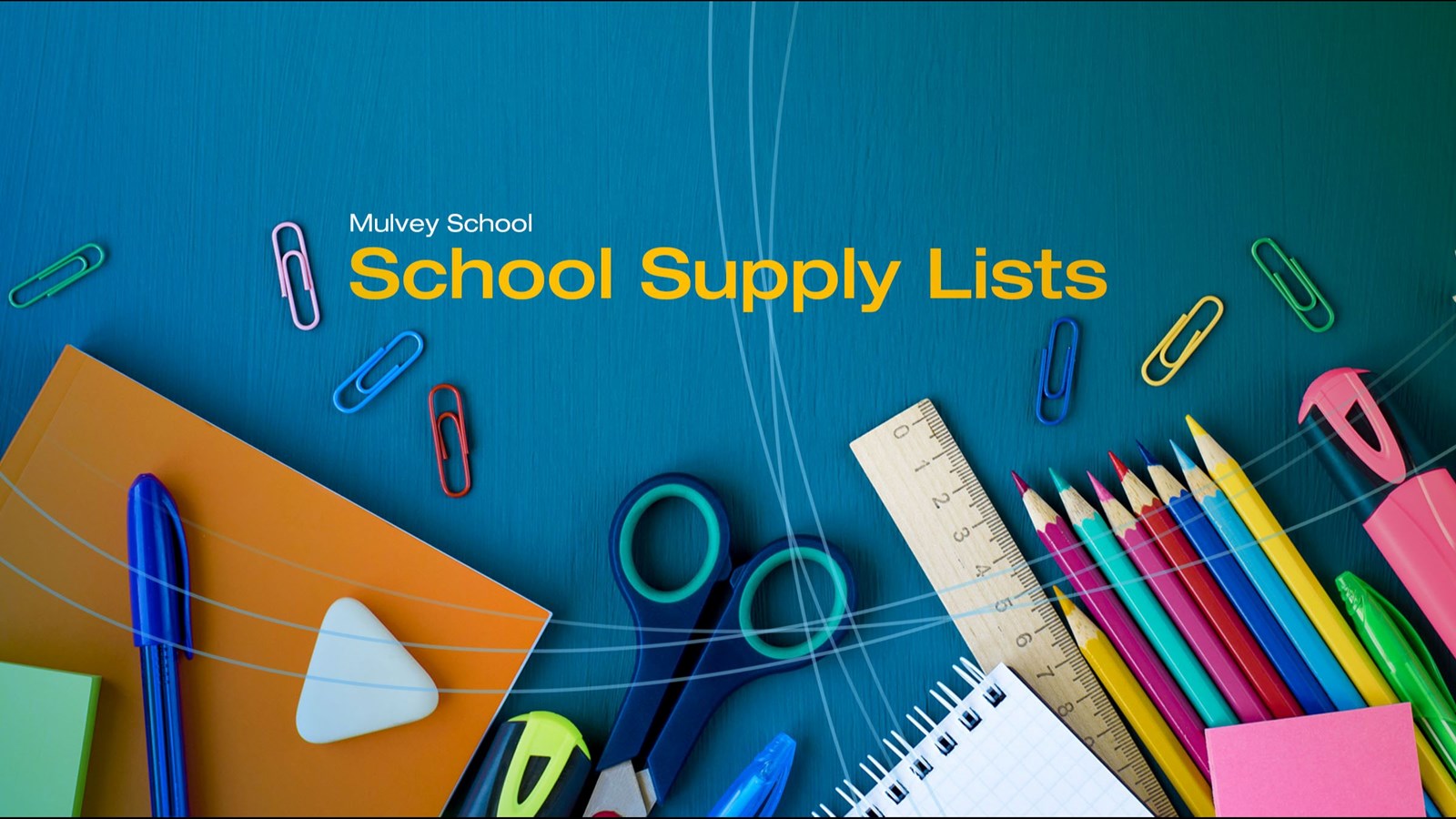 School Supplies 2023-2024